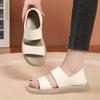 35-42 Groß 2025 Sommer Weichboden-Sandalen Römische Strandsandalen für Damen