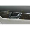 Inner Door Bowl Sticke Panel For Benz C-Class Real Red Carbon Cover Trim 2007-14