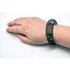 Bracelet Ciambella Grande - Mesh and Apple Green Polymer