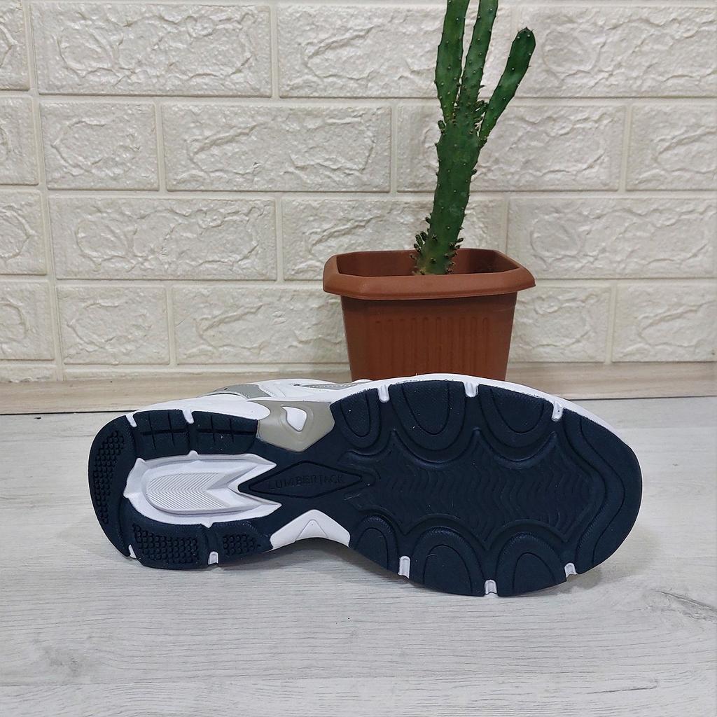 Lumberjack Pol Pu White Memor Foam Comfortable Sole Men's Sports Shoes