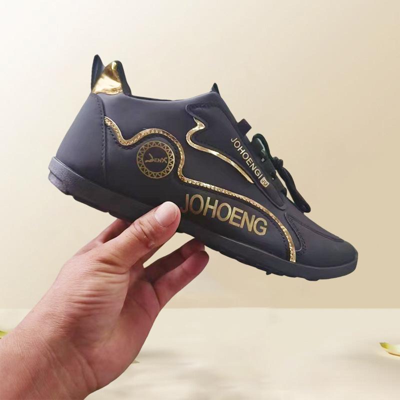 Herrenschuhe neue Freizeitschuhe Leder-Sneaker Laufschuhe trendig bequem vielseitig Board-Schuhe weiße Schuhe