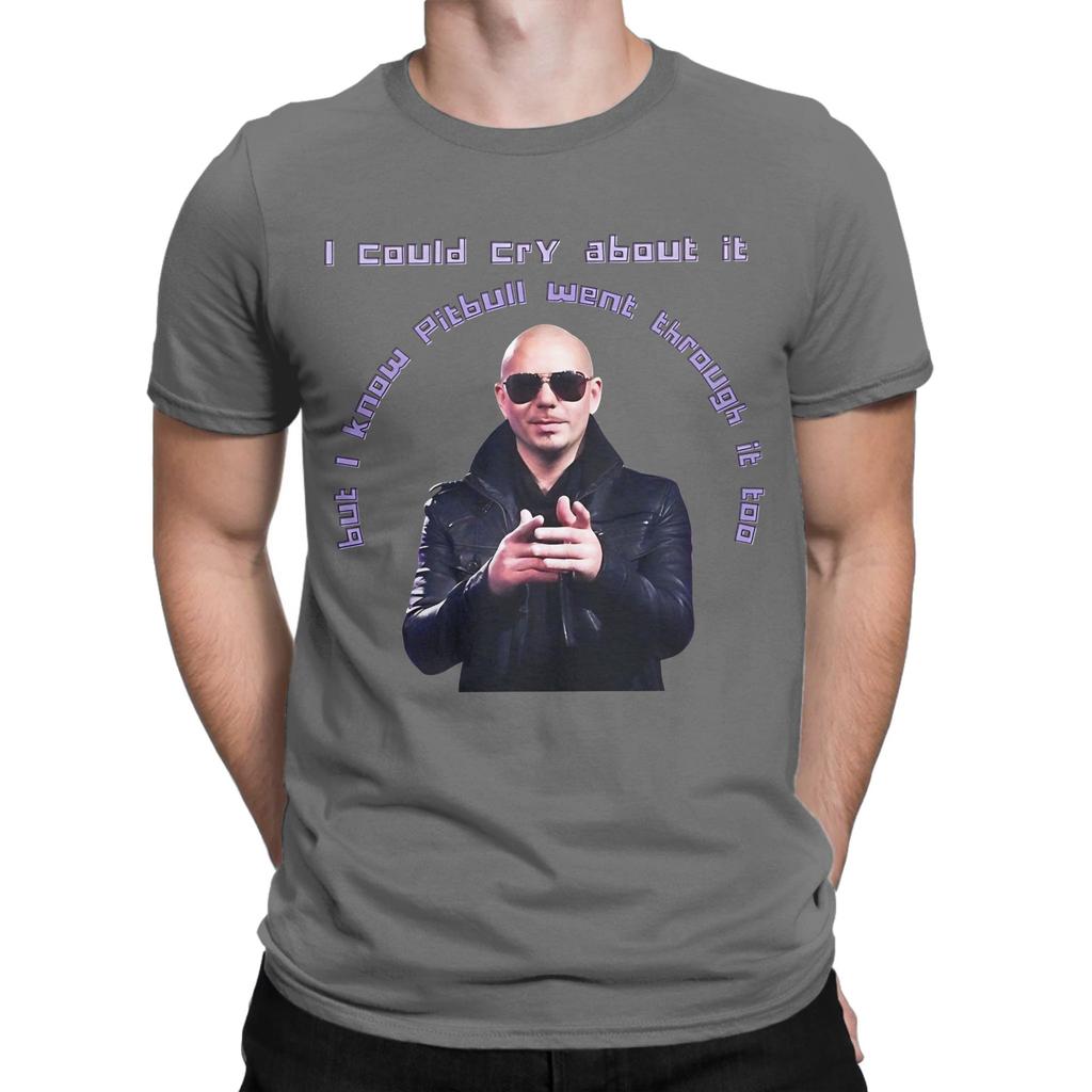 Maglietta Unisex Stampata Pitbull Mr Worldwide Tour 2026 T Shirt 100% Cotone Magliette Abbigliamento