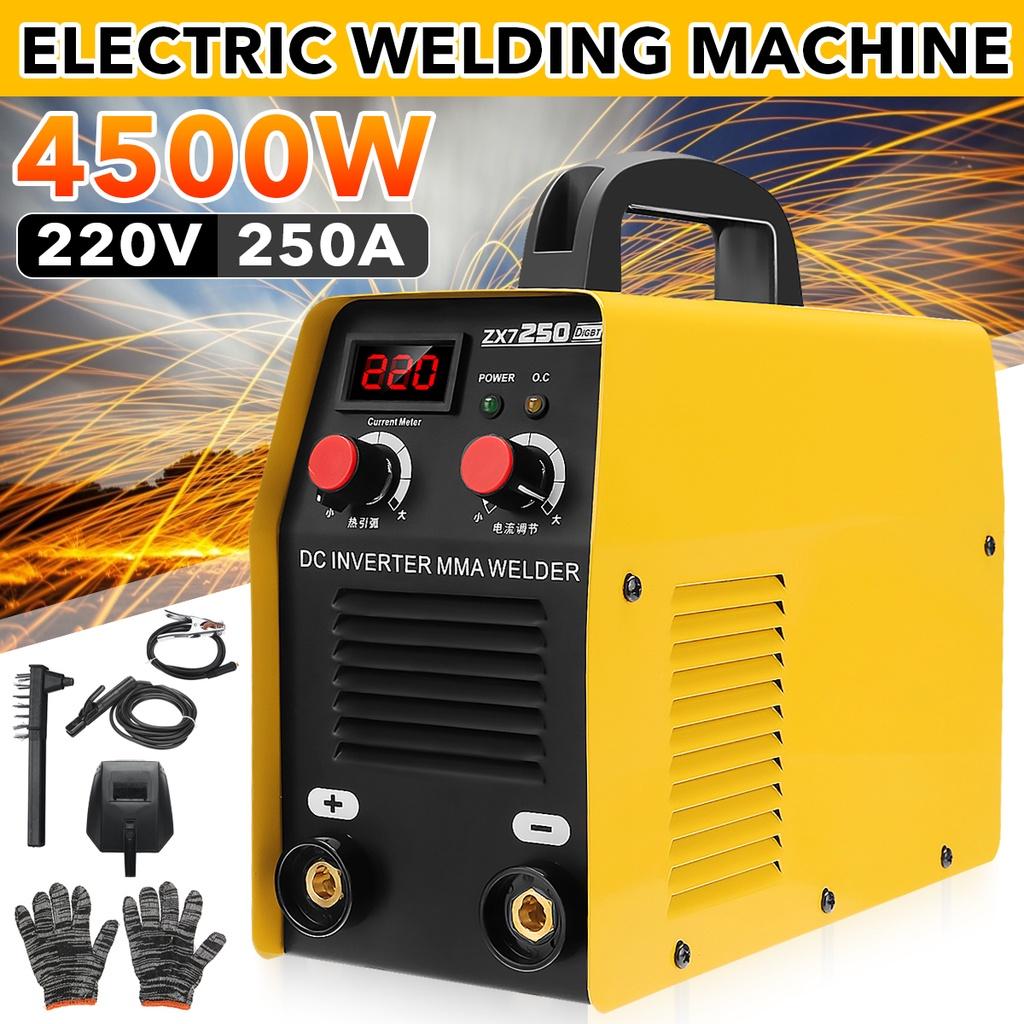 220V ZX7-250 250A 4500W Spawarka elektrodowa ARC MMA do majsterkowania Spawanie Elektryczne Falownik IGBT Łuk Mini Elektryczna Maszyna Spawalnicza