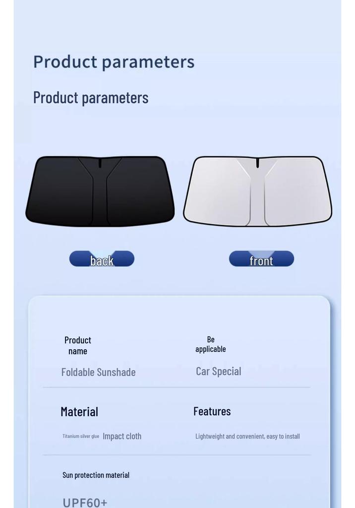 Geely Emgrand Xingrui Boyue Xingyue Car Windshield Sunshade Heat Insulation