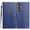 For Samsung Galaxy A15 5G Leather Phone Case Wallet Stand Cover with Handy Strap