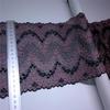 (2 Colors) Multicolor Stretch Lace, Spandex Mesh Lace Fabric for Lingerie, Bra, Underwear, Sewing & Crafting