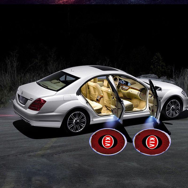 2pcs Auto Logo Door Welcome Light Car Led Laser Projector For Lights