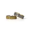 Men's Taotie Pattern Wedding Rings: Daoist Culture & Classic Mythical Beasts Brass Rings for Couples
