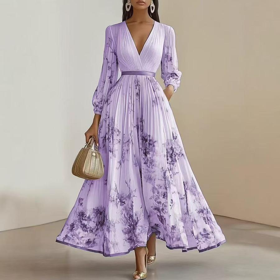 Vestito Stampato da Vacanza donna