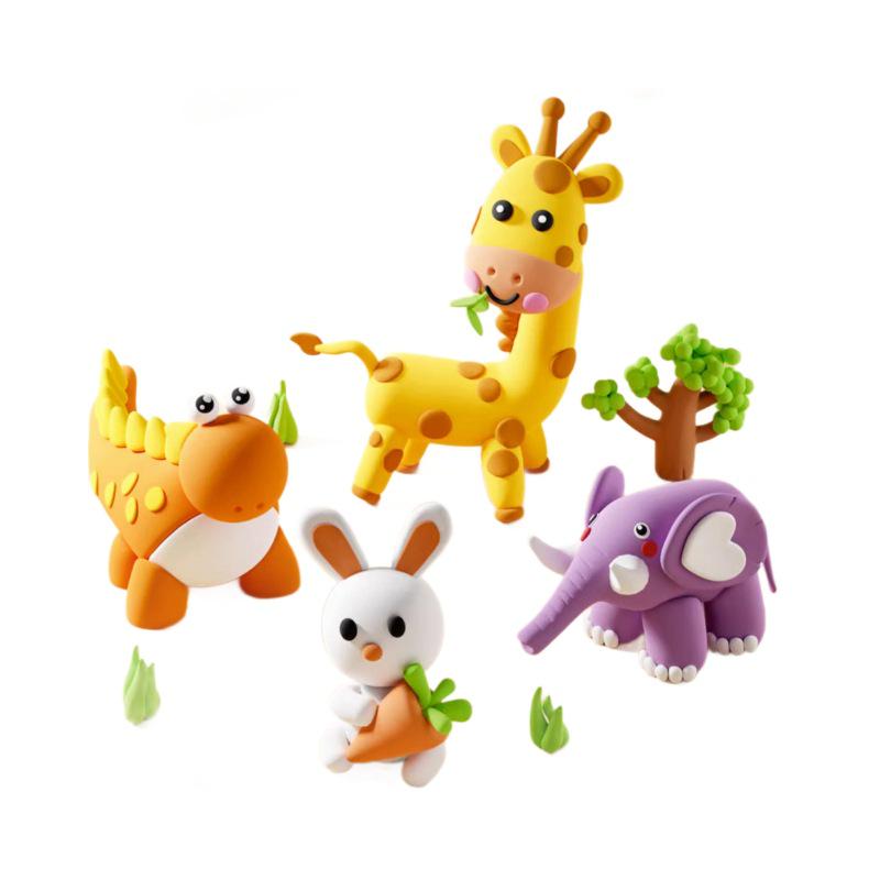 24-Color Ultra-Light Non-Sticky Odorless Clay Set for Kids with Storage Box - Perfect for Kindergarten & Gifts