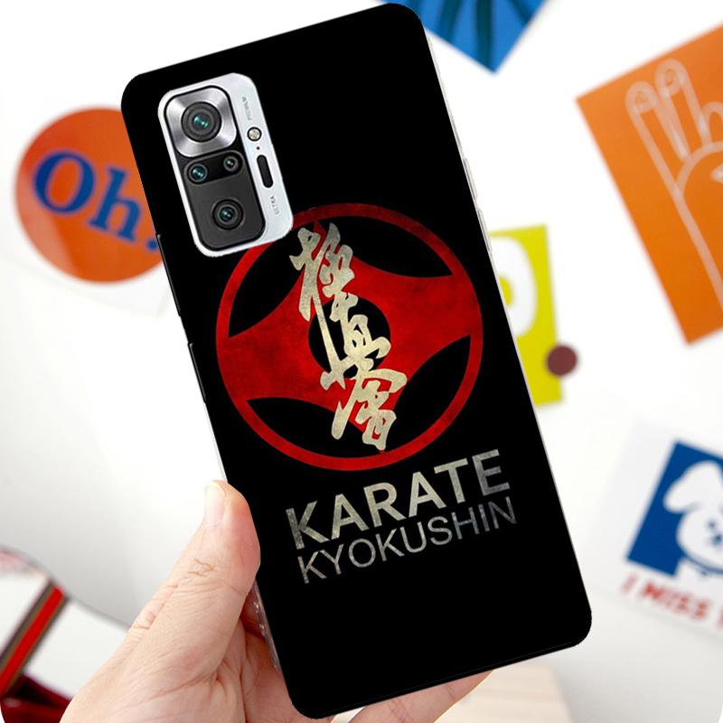 Kyokushin Karate Symbol Case For Xiaomi Redmi Note 12 Pro 11 8 9 10 Pro 9S 10S 11S 12S Redmi 12C 10C 9C 10A Cover