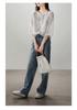 New Chinese Style Printed Shirt for Women In the Spring of 2026, Versatile Commuter Shirt with Seven Quarter Sleeves