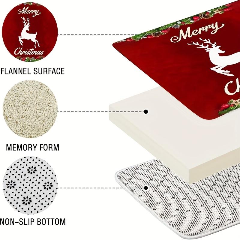 4-teiliges Badezimmer-Duschvorhang-Set Milu-Hirsch Badezimmer-Vorhang mit 12 Haken Rutschfeste Teppiche WC-Deckelmatte Badezimmer-Trennwand