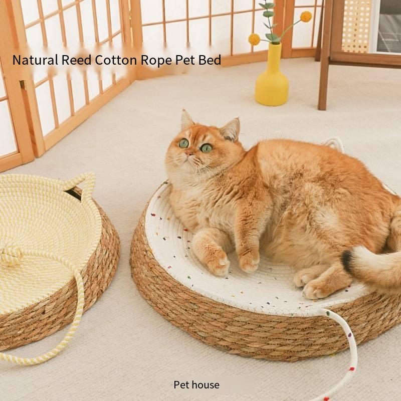 MM Durable, Flake - Free Cat Scratcher, Bed & Mat in One - a Multi - Functional Cat Toy and Sleeping Pad