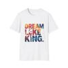 Martin Luther King T Shirt Europe United States Fashion Men Women Short Sleeve Tees Streetwear Loose Casual Retro Trend Portrait
