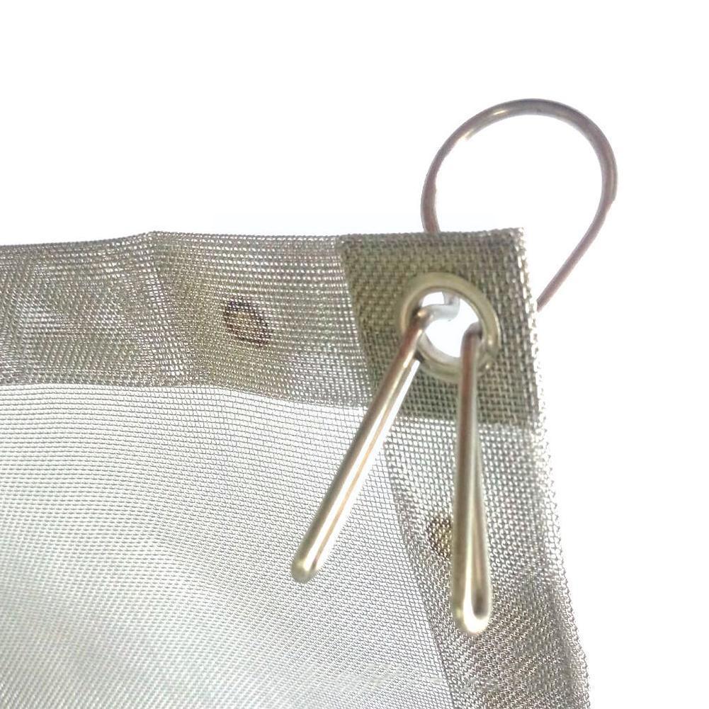 Portable Fire Pit Durable Outdoor Camping BBQ Mesh Fireplace Steel Backyard Rack Fire Quick Assembly Net Brazier Camping Net