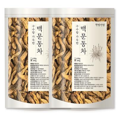 Oriental Medicine Teacher Roasted Macmundong Tea, 200g, 2 Pieces