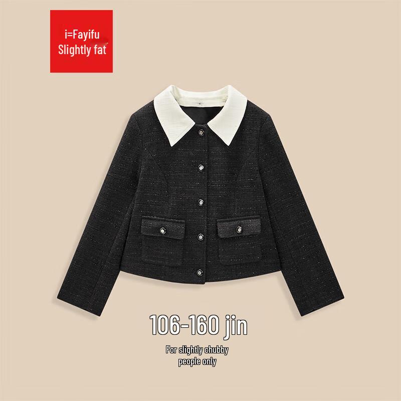 

IEF French Chic Plus Size Autumn/Winter Tweed Jacket M