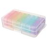 Rainbow Color 7 Days AM PM Medicine Storage Box Pill Box Medicine Dispenser Health Care Tool