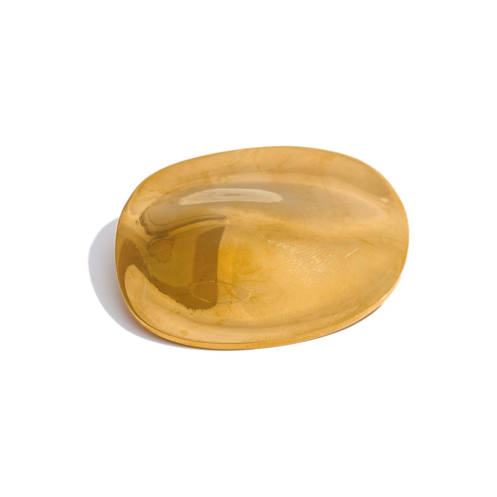 Minimalist Big Stainless Steel Metal Round Brooch Pin Accessories Water Resistant Statement Jewelry for Unisex Men Women