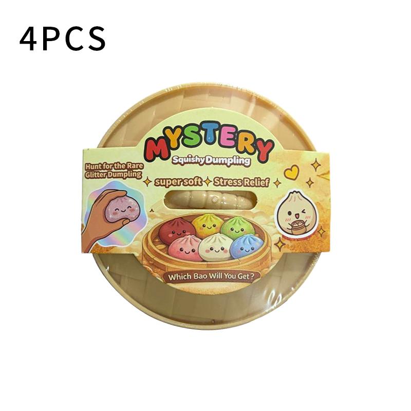 Viral Giant Dumpling Squishy Slow Rising Simulation Bun Stress Relief Random Color Blind Box Funny Gag Gift For Kids Adults