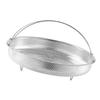 Pan Steaming Basket 22.5cm Universal Round Shape Stainless Steel Vegetable Steaming Basket