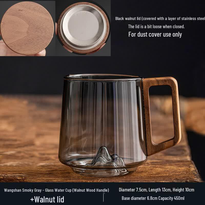 Tengyu Glass Tumbler with Lid