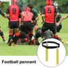 2Pcs Adjustable Flag Football Belts Vibrant Color Soft Wear Resistant Widely Use Thickened