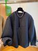 Korean Style Quilted Women's Winter Padded Jacket with Irregular Placket