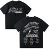 Drake PARTYNEXTDOOR 2026 Tour Performance Speciale Maglietta Moda HipHop Estate 100% Cotone Top Largo Alta Qualità Regalo per Fan