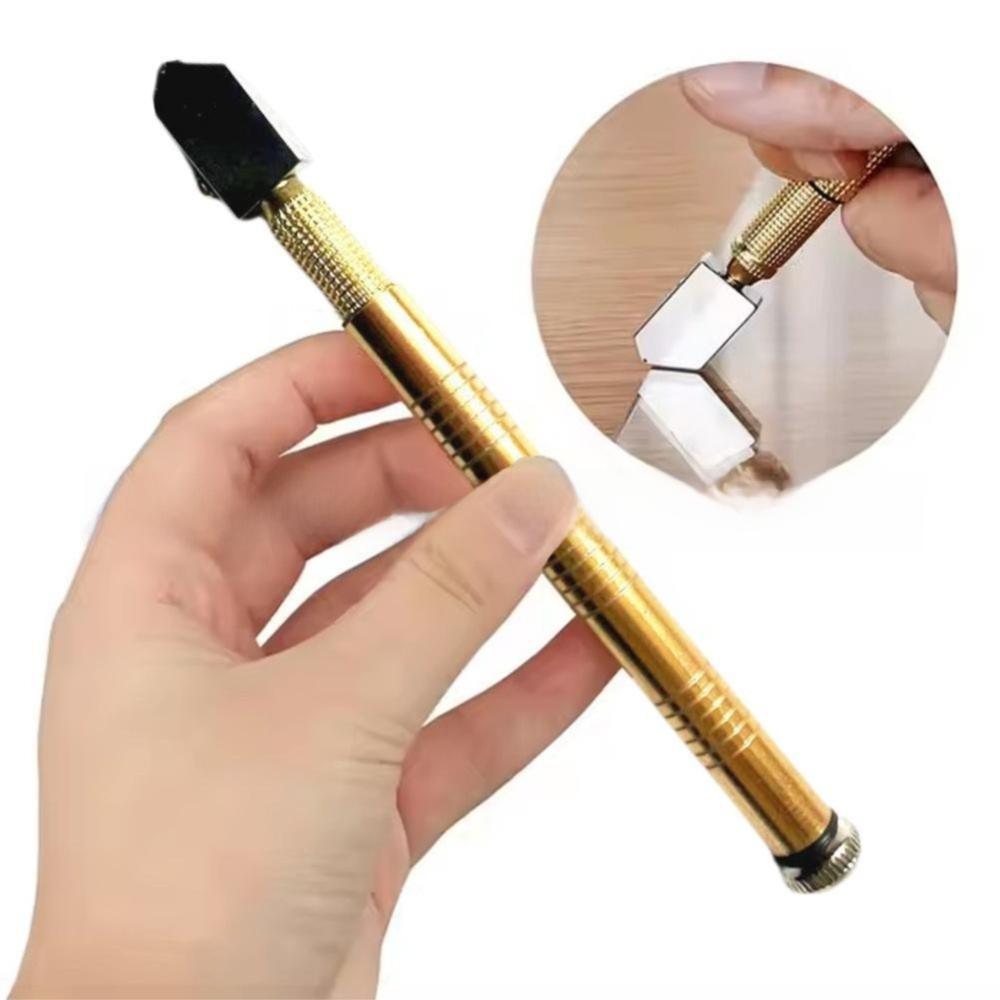 Useful Metal Glass Cutter Anti-Skid Handle Cutting Minerals Diamond Cutter Easy To Use Cutting Tool Mirror Cutting