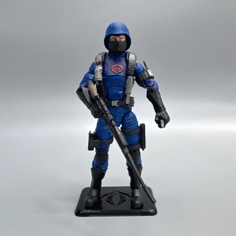Latest Popular In Stock 6 Inch G.I. Joe Gi Joe Classified Serie Retro Snake Eyes Cardback Cobra Trooper Mobile Action Figurine Model Present