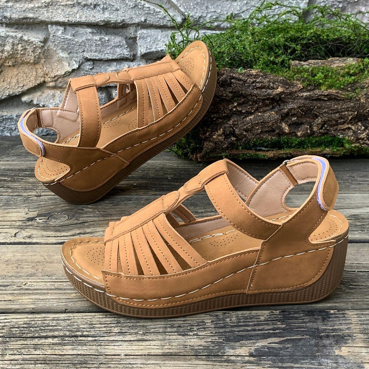 

Летняя женская обувь Сандалии Пляжные женские сандалии Слипоны Женская обувь Босоножки на танкетке Женские туфли на платформе Женские тапочки Обувь 43 хаки