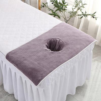 40*80cm Coral Prosop cu gaură Masă de masaj Scândura Pat Bandana Prosop de față Beauty SPA Masaj