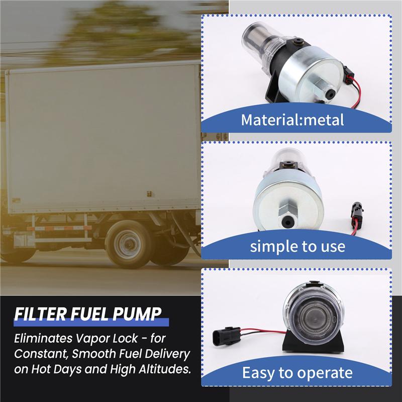 Precise Filter Fuel Pump For Thermo King MD/KD/RD/TS/URD/XDS/TD/LND Replace Carrier Fuel Pump 30-01108-03 300110803 417059 30-01