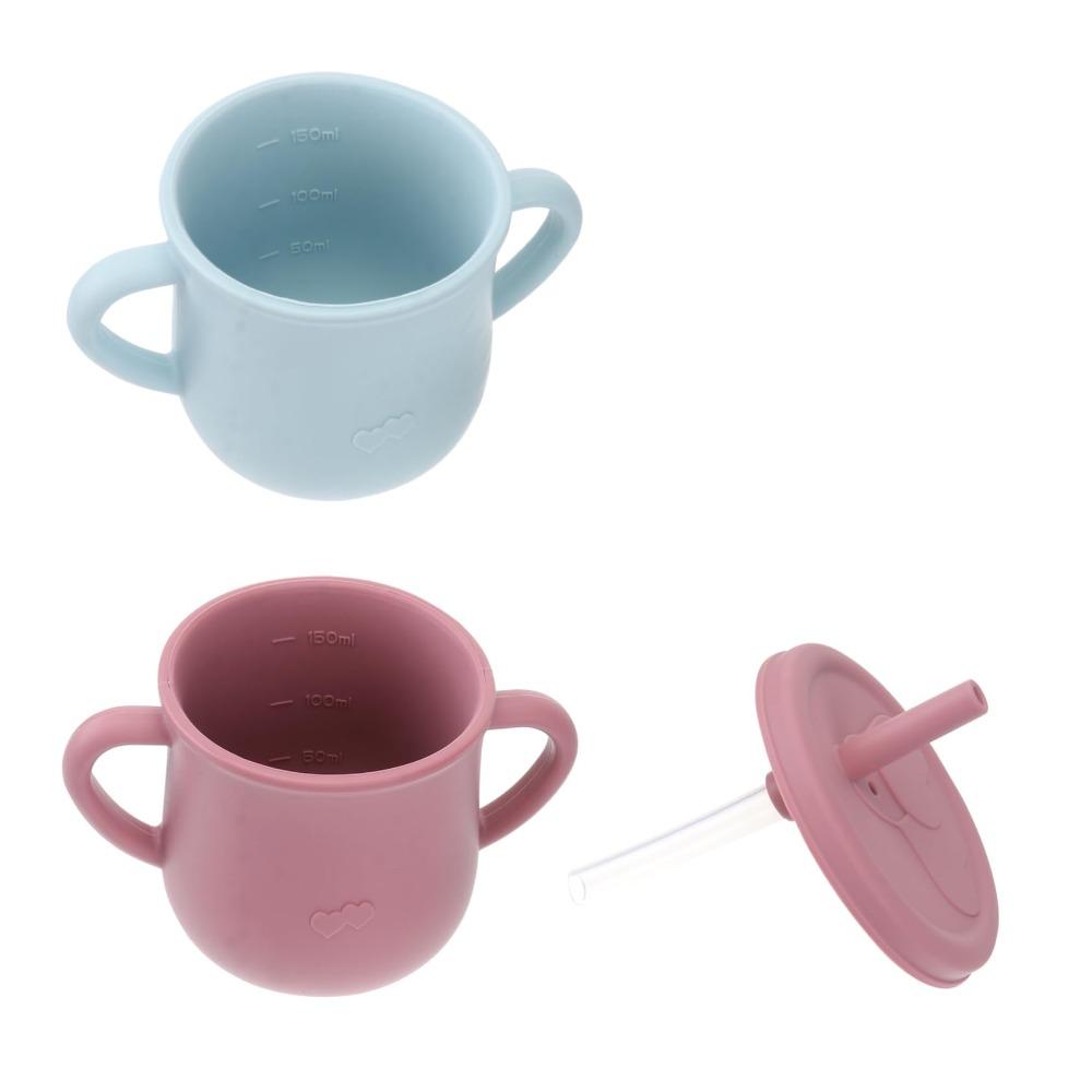 Hrnečky na krmení pro miminka Anti-Hot Sippy Cup Nový kelímek na vodu