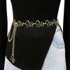 European & American Fashion Hollow Metal Horse Waist Chain for Women's Clothing Accessories