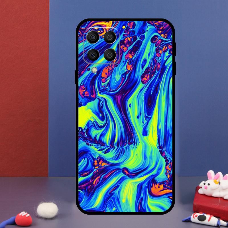Psychedelic trippy abstract art For Samsung Galaxy M33 M13 M23 M53 M15 M55 M31 M51 M14 M34 M54 M20 M30s M32 M52 Phone Case