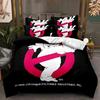 Cartoon Duvet Cover Pillowcase Ghostbusters Bedding Set Adult Boy Girl Bedroom Decoration Children Single Double Size