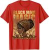 Zwart Grappig Moederdag Mama Mom Afro-Amerikaans T-shirt