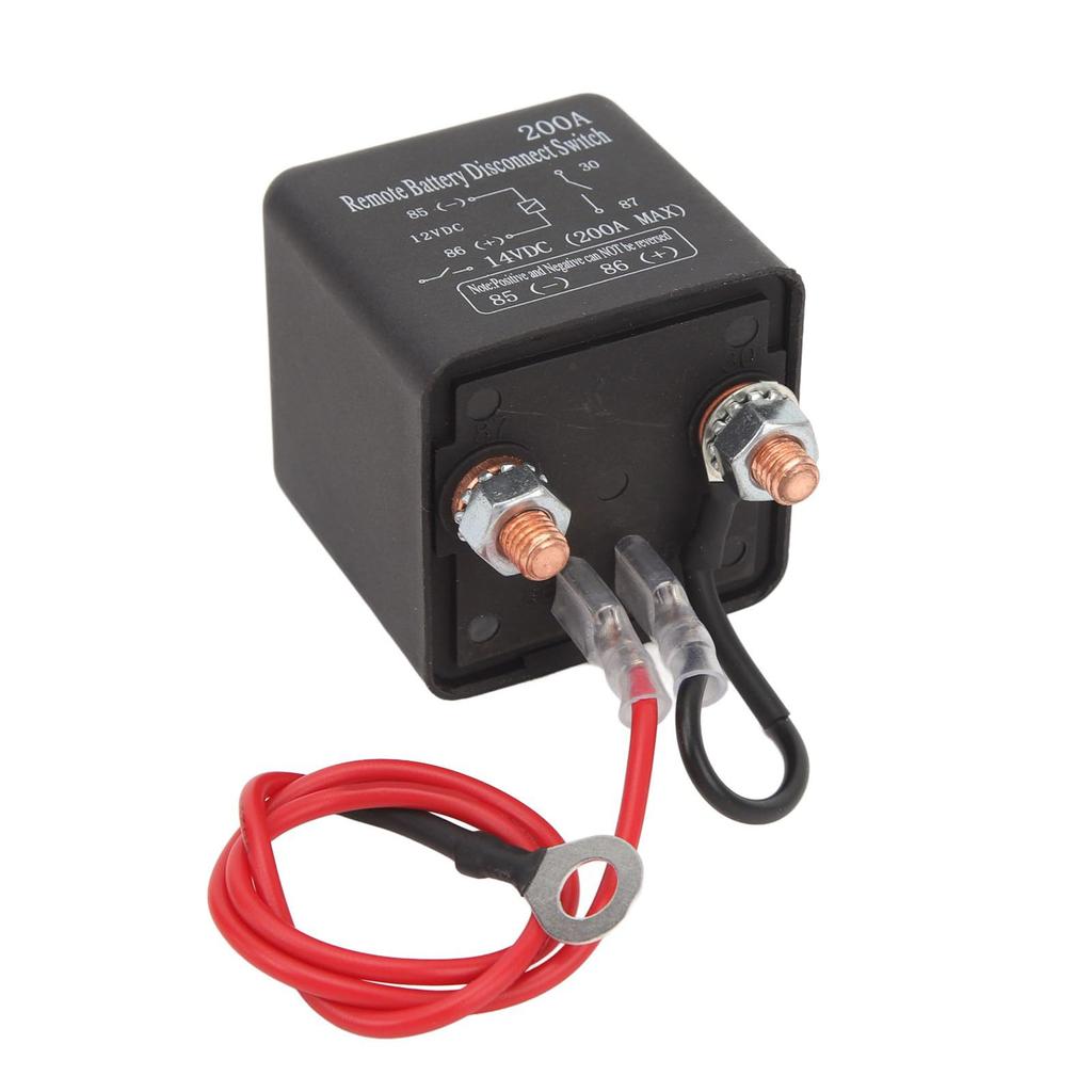Majatou Remote Disconnect Switch, High Security 200A Dual Kill Switch, Car