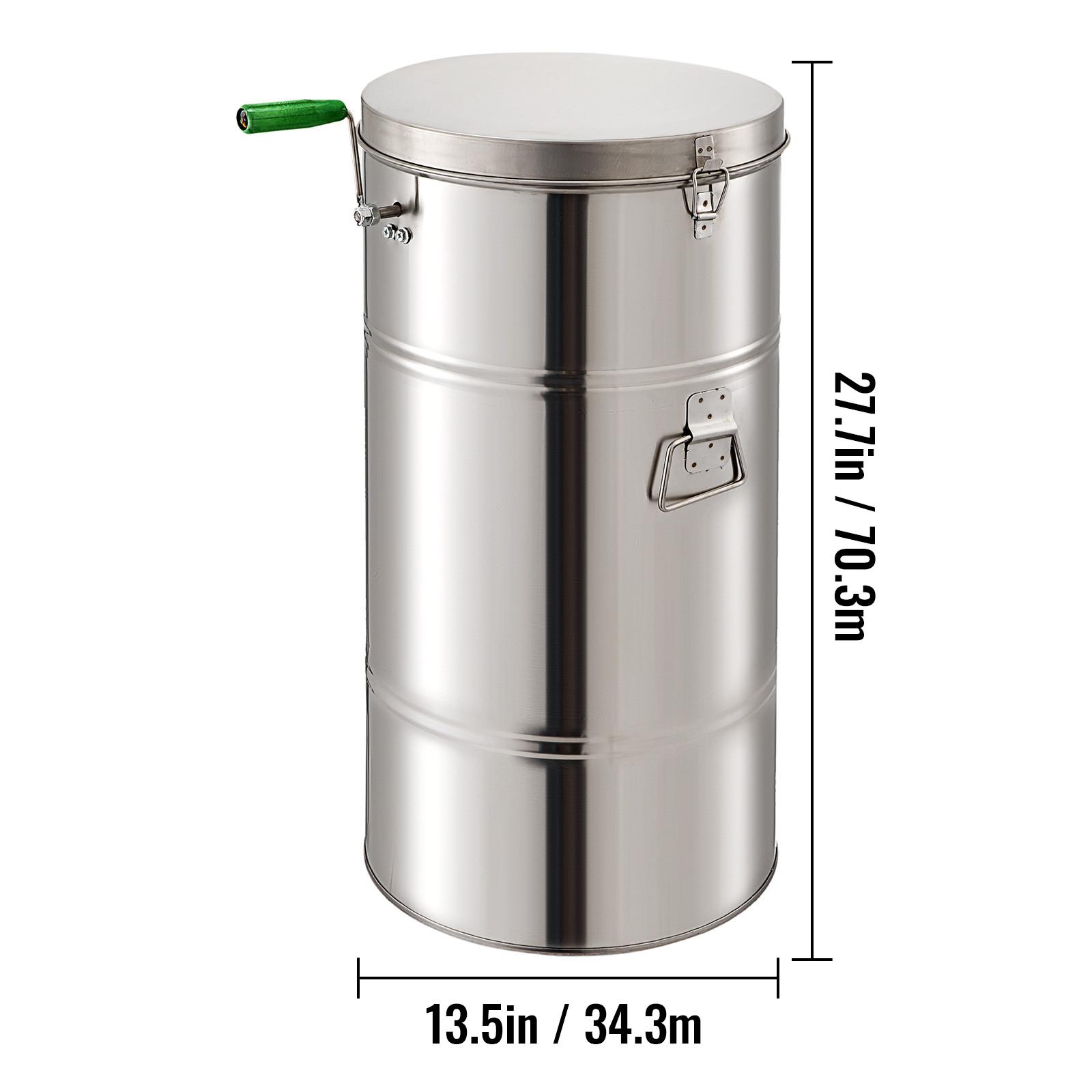 SucceBuy Honey Extractor 2 3 4 Frame Manual Electric Stainless Steel Honeycomb Spinner Crank Centrifuge Beekeeping Equipment