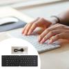 Foldable Wireless Keyboard 64 Keys Travel Keyboards for PC Smartphone Laptop
