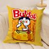 Kwaii Anime BBuldak RRameSn Cushion Cover Pillowcase Ultra Soft Skin Friendly Fabric Cloud Like Comfort  Concealed Zipper