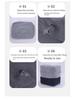 Portable Inflatable Travel Footrest for Airplanes, Trains, Buses, Offices, and Cars