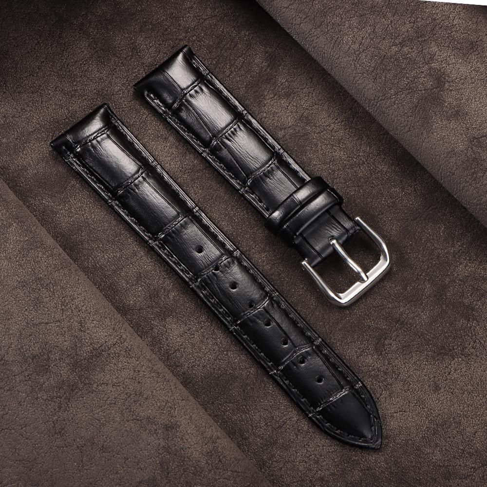 18mm 20mm 22mm Cowhide Strap for Seiko Universal Watch Band Bamboo Pattern for Omega for Men Women Watchband Watch Accessories