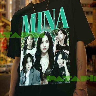 MINA Kpop Retro Graphic Tee: Kpop Idol Unisex Sweatshirt, MINA Twice Kpop Shirt