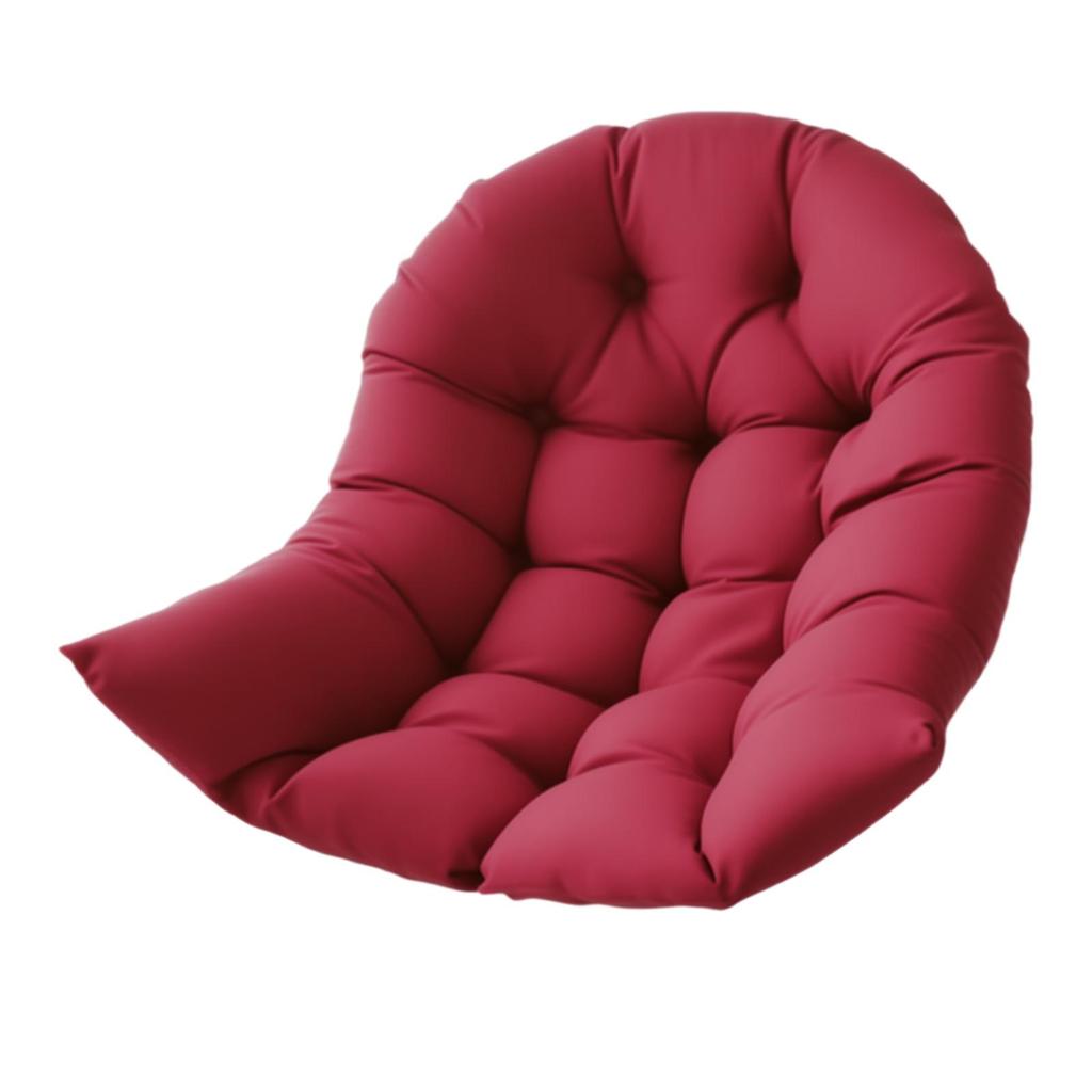 Hanging Egg Chair Cushion Soft Basket for Porch Office Outdoor