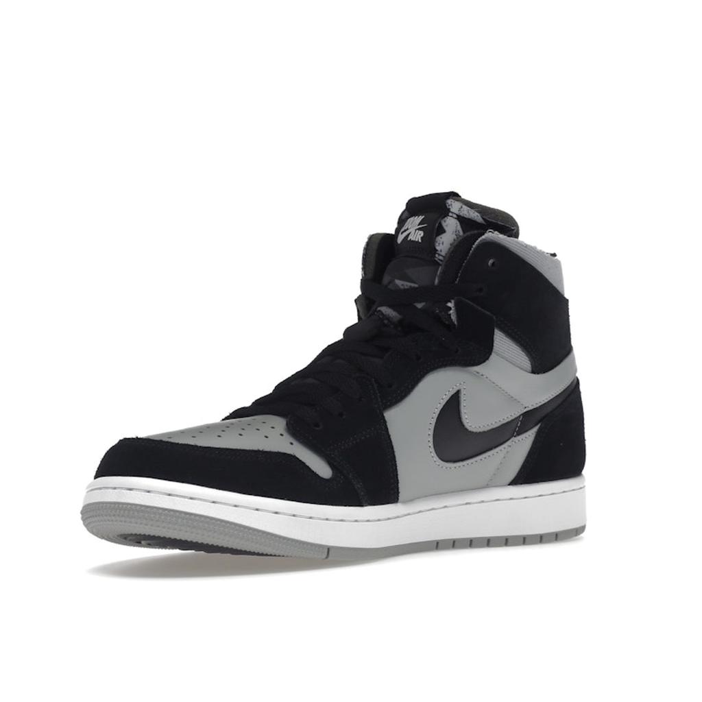 Air Jordan 1 Zoom CMFT Schwarz Light Smoke Grey Herren Sneaker Weiß CT0978-001