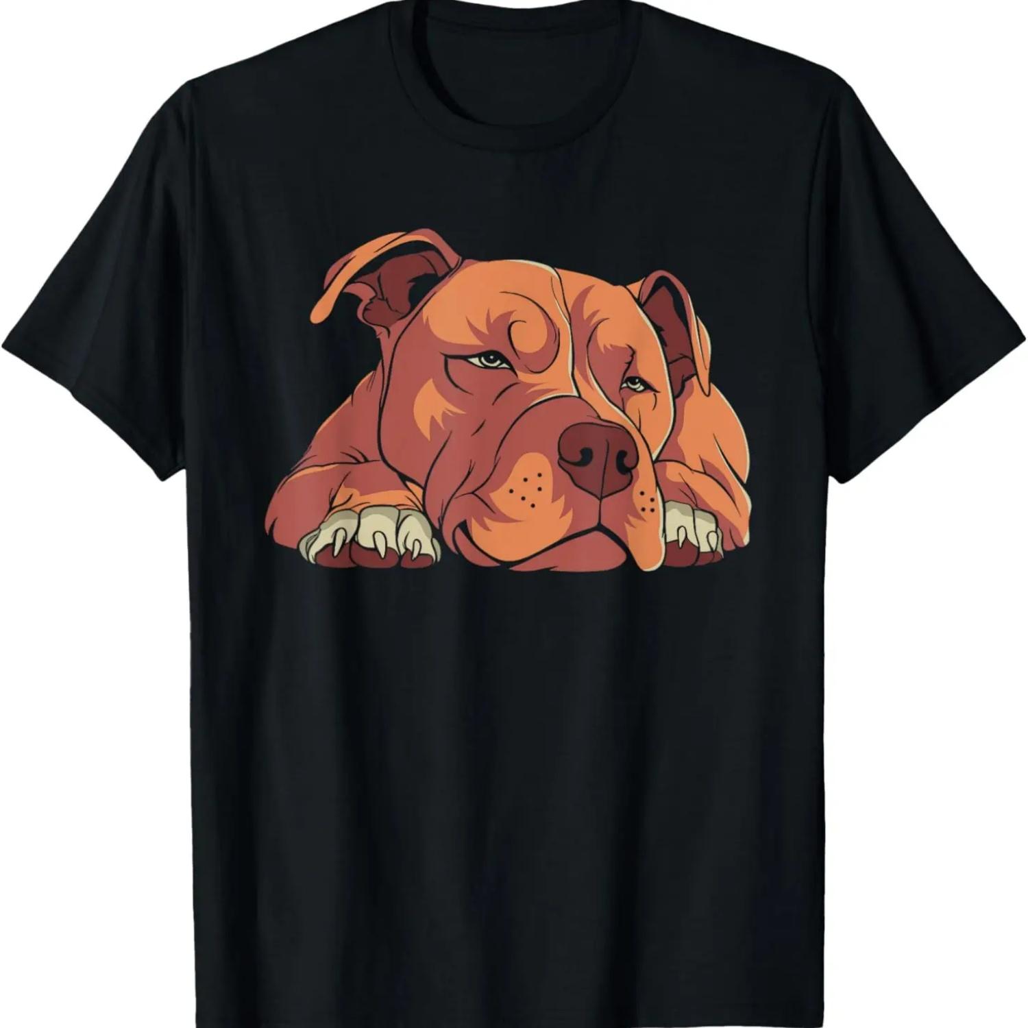 Pitbull Cute Dog Breed - Pitbull T-Shirt S
